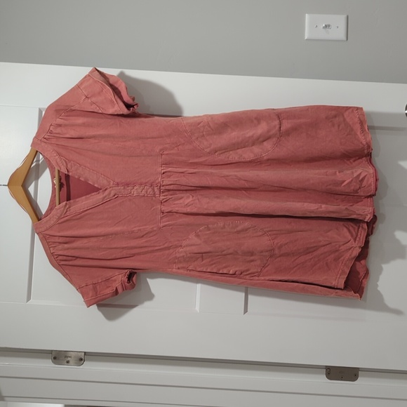 Piper and Scoot Salmon Dress - Picture 1 of 5